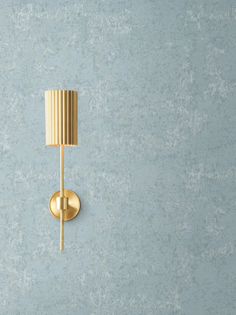 Ronald Redding Crystal Cloud Beaded Wallpaper - Denim — Ảnh 5
