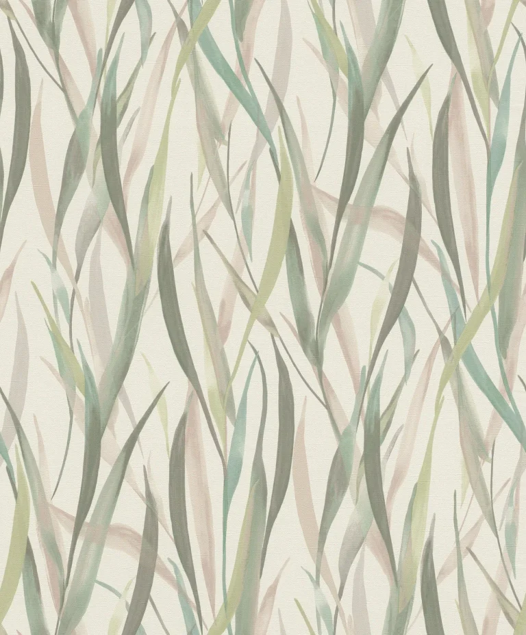 Willoughby Fronds Wallpaper - Green — Image 5