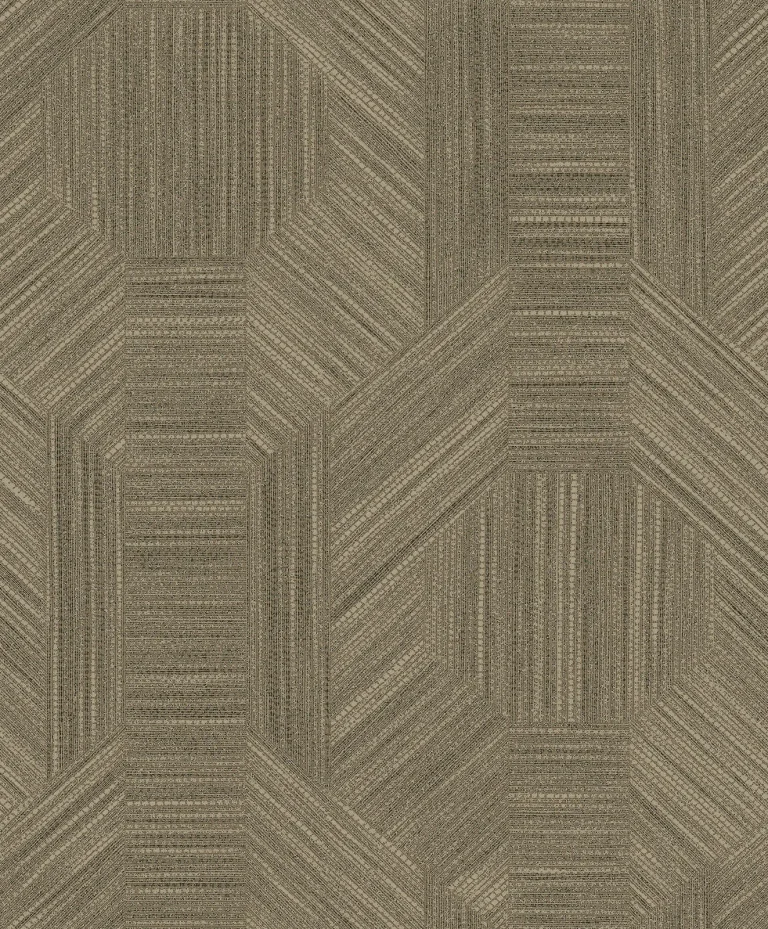 Ladon Metallic Texture Wallpaper - Brown — Image 4