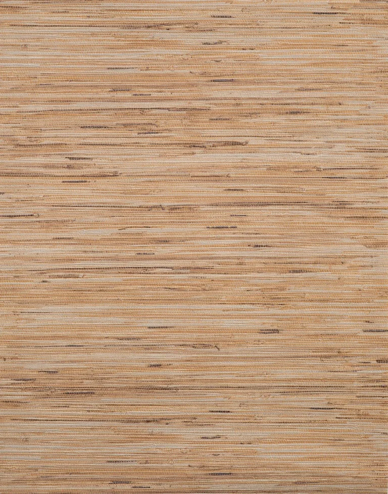 Grasscloth Texture Wallpaper - Chestnut — Ảnh 2