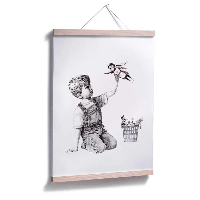 Banksy - "Coloured Rain" Poster - 30 x 24cm — Ảnh 11