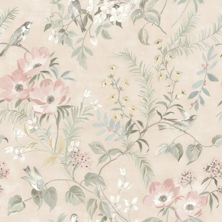 Chesapeake Frederique Wallpaper - Blush — Ảnh 4