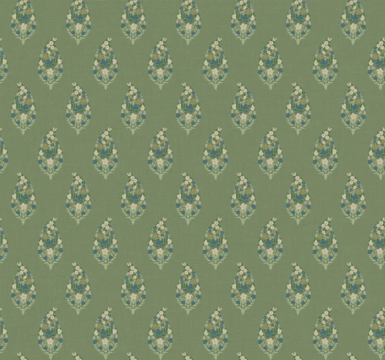 Rifle Paper Co. Paisley Wallpaper - Green — Ảnh 5