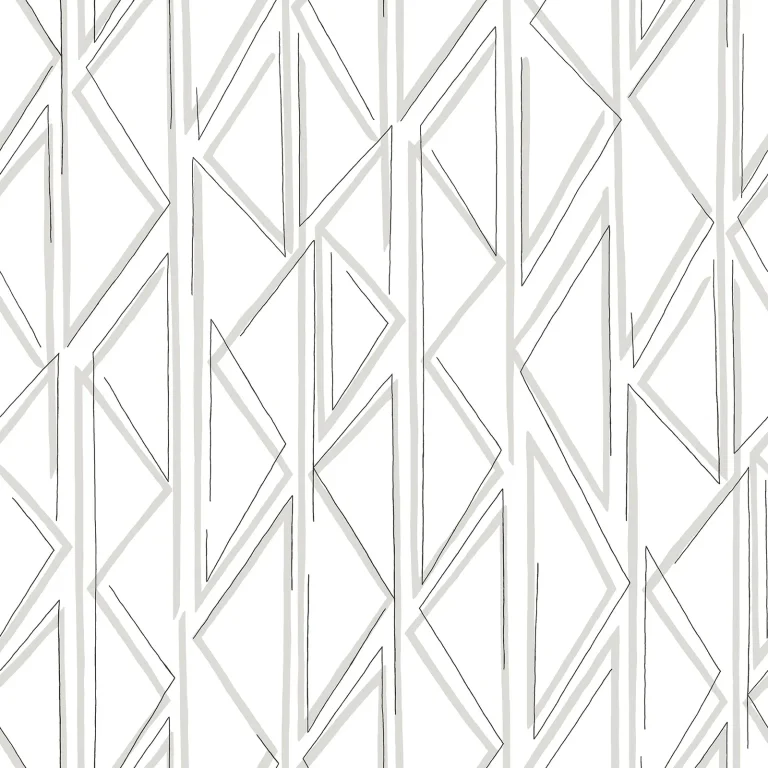 Magnolia Home Sideways Sketch Wallpaper - Grey — Ảnh 5