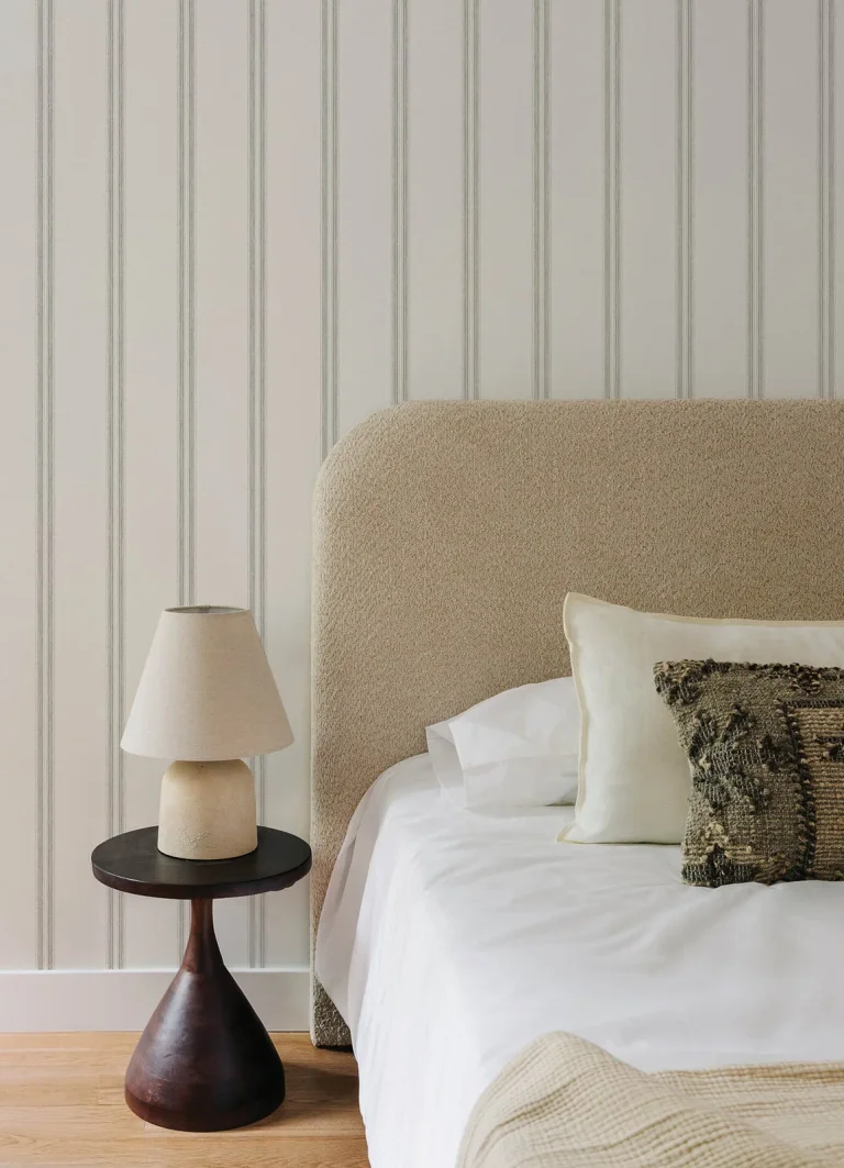 Chesapeake Johnny Stripes Wallpaper - Green — Ảnh 5
