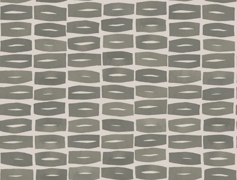 Modernist Motif Wallpaper - Carbon Black — Image 4