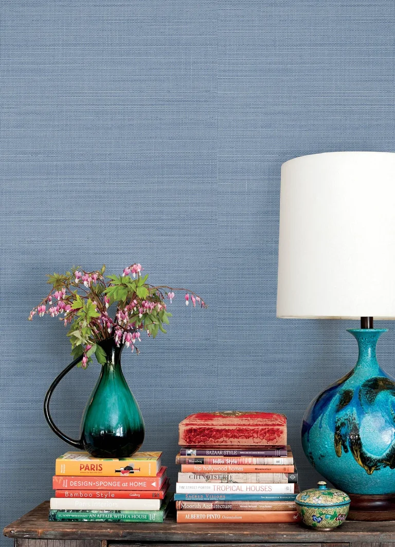Chesapeake Spinnaker Netting Wallpaper - Denim — Ảnh 4