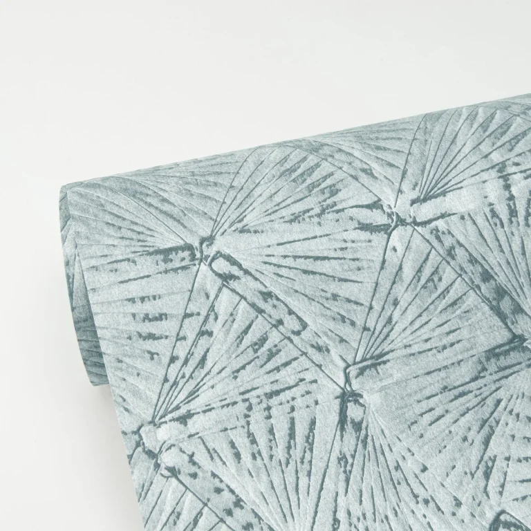 Wright Textured Triangle Wallpaper - Slate — Ảnh 2
