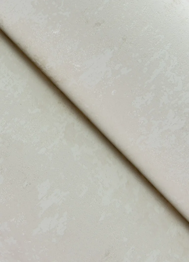 Haliya Metallic Plaster Wallpaper - White — Ảnh 2