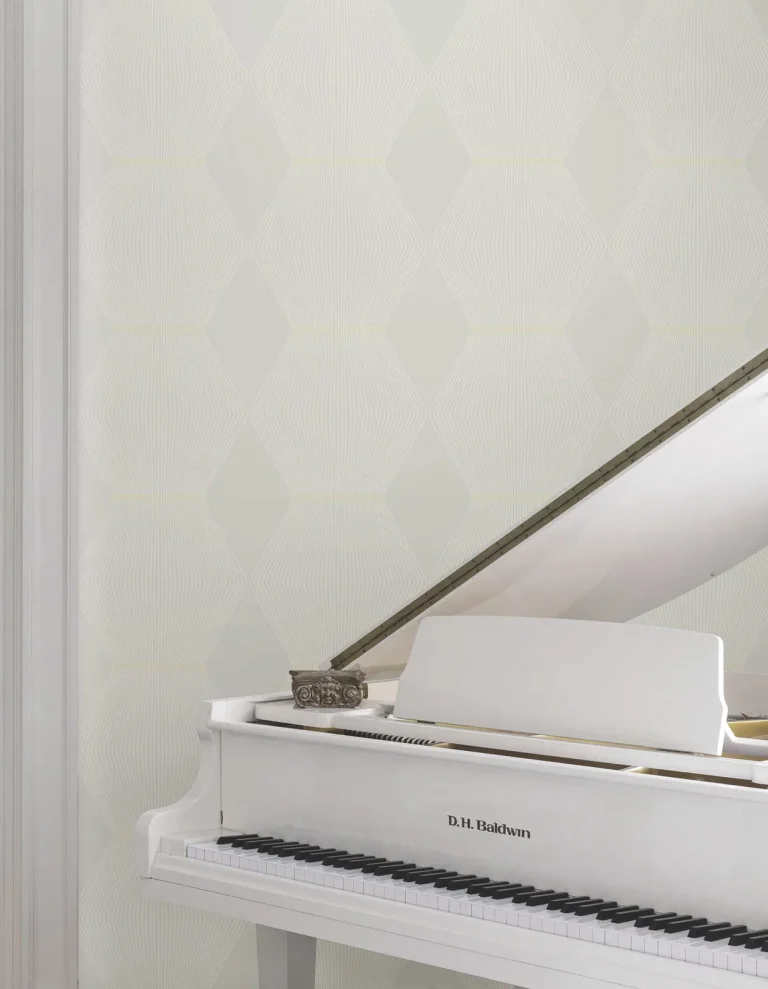 Ronald Redding Diamond Legacy Wallpaper - Soft Grey — Ảnh 3