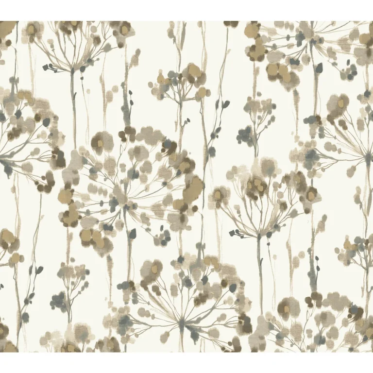 Candice Olson Flourish Wallpaper - Neutral — Ảnh 4