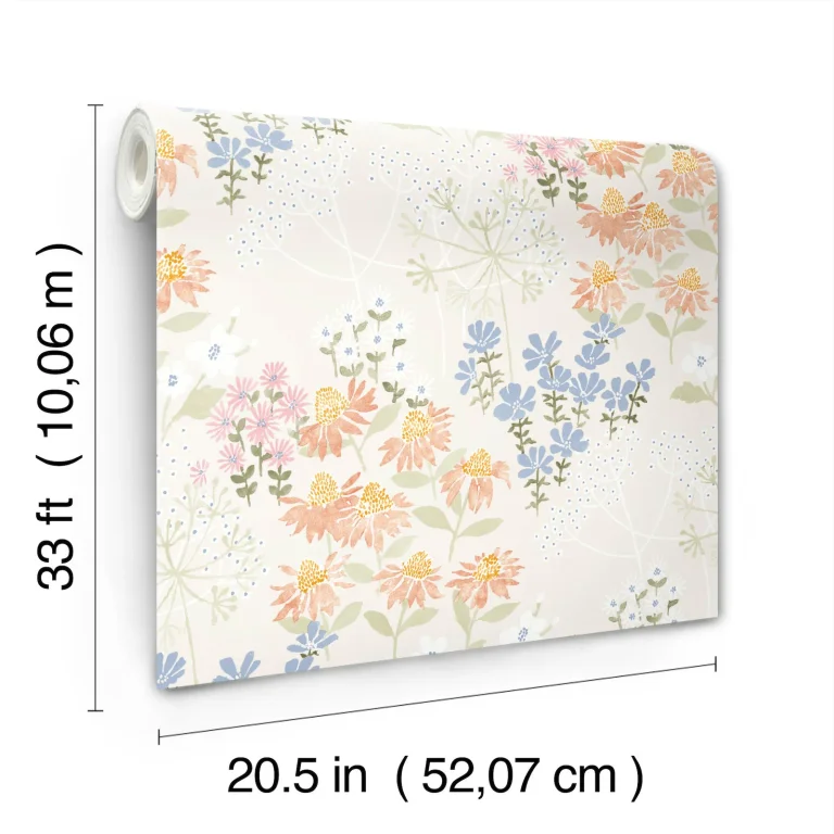 Cultivate Springtime Blooms Wallpaper - Pastel — Ảnh 3