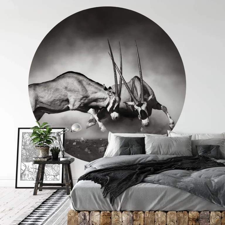 The Duel - Wall Mural 5493 - 8 Panel - 384cm x 260cm — Image 2