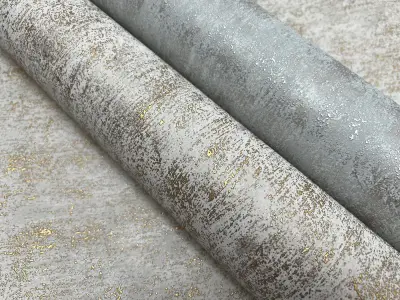 Shimmering Patina Wallpaper - Neutral/Gold