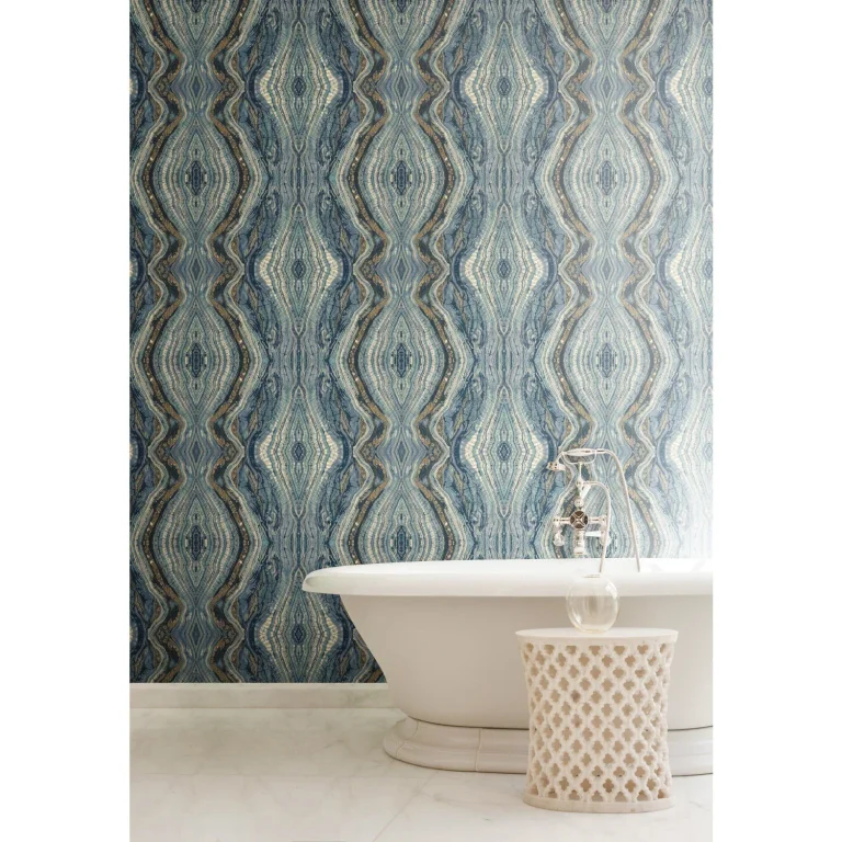 Kaleidoscope Wallpaper - Blue — Image 6