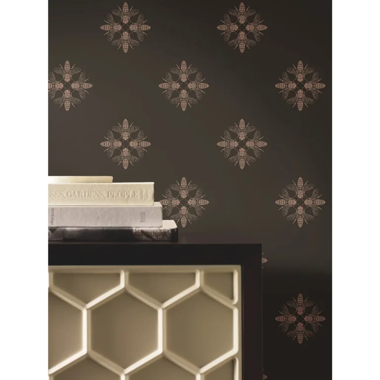 Honey Bee Wallpaper - Gold/Black — Ảnh 7