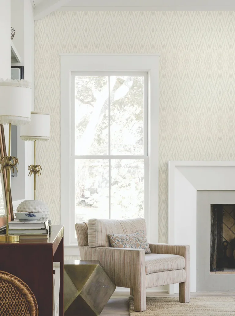 Candice Olson Diamond Marquise Wallpaper - Light Neutral — Ảnh 7