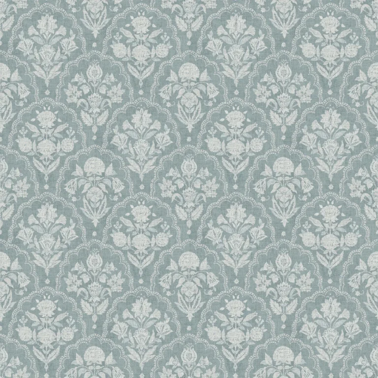 Frances Fishscale Wallpaper - Blue — Ảnh 4