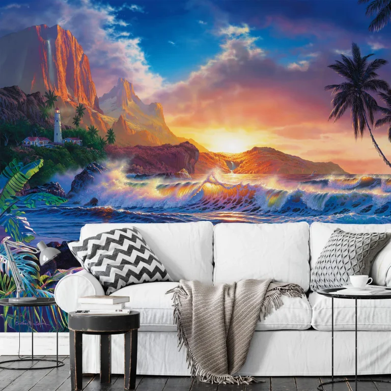 Beyond Hana's Gate - Wall Mural 5400 - 4 Panel - 192cm x 260cm — Ảnh 2