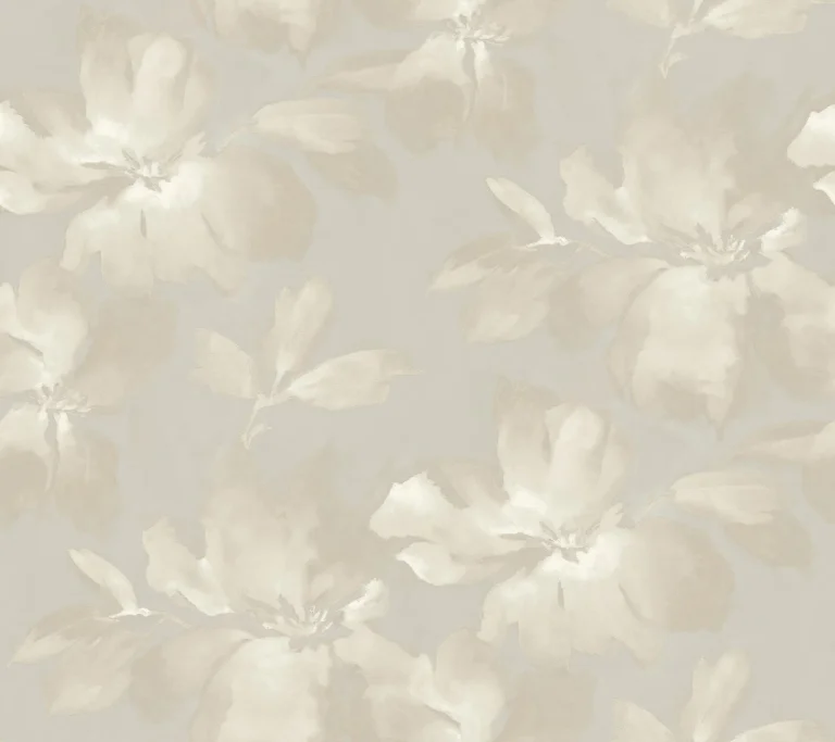 Candice Olson Midnight Blooms Peel and Stick Wallpaper - Neutral — Ảnh 2