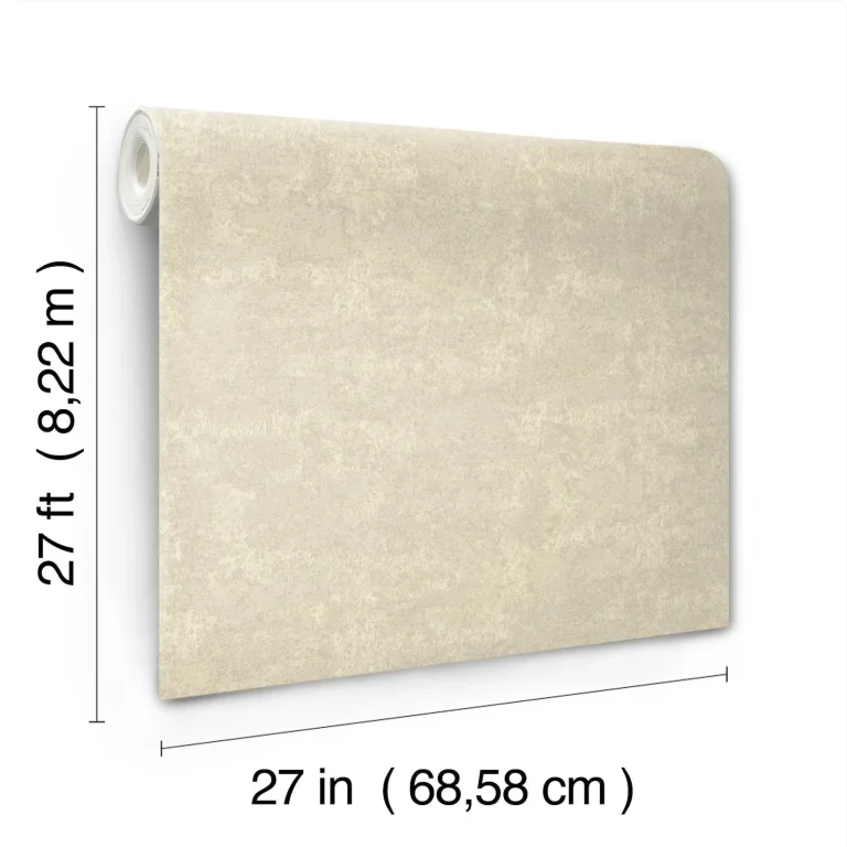 Ronald Redding Crystal Cloud Beaded Wallpaper - Beige — Ảnh 6