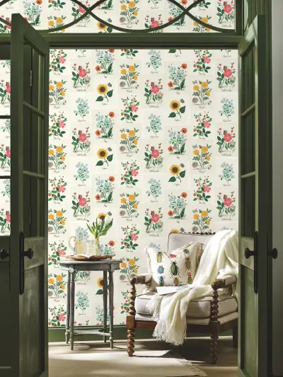 Botanical Prints — White