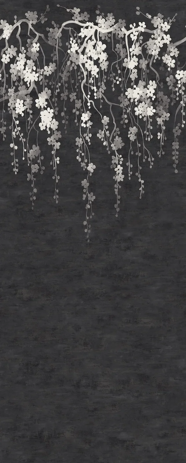 Ronald Redding Sakura Blooms Wall Mural - Black — Ảnh 2