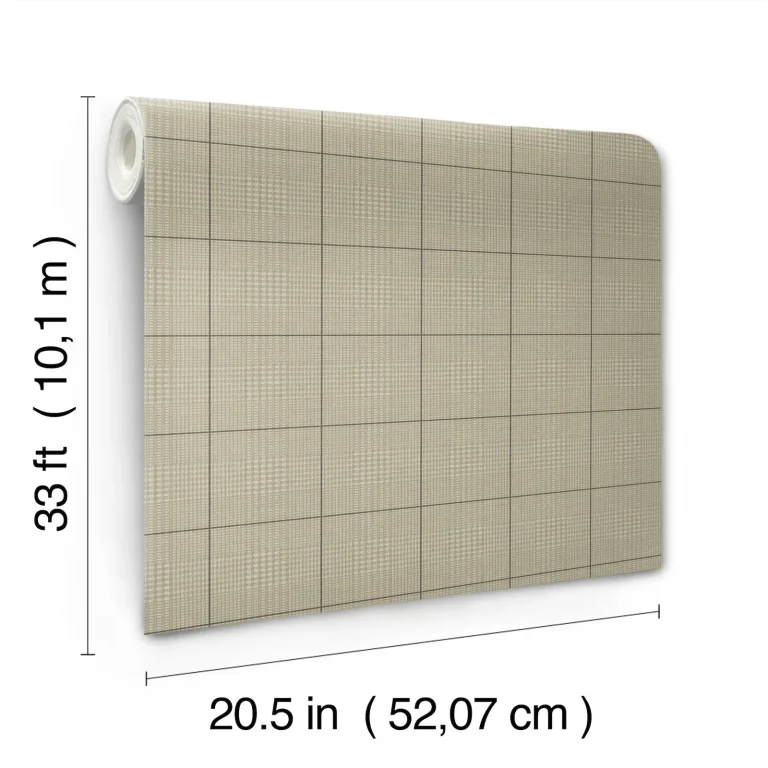 Magnolia Home Windsor Wallpaper - Taupe — Image 3