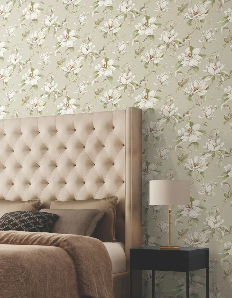Candice Olson Garden Jewels Wallpaper - Linen