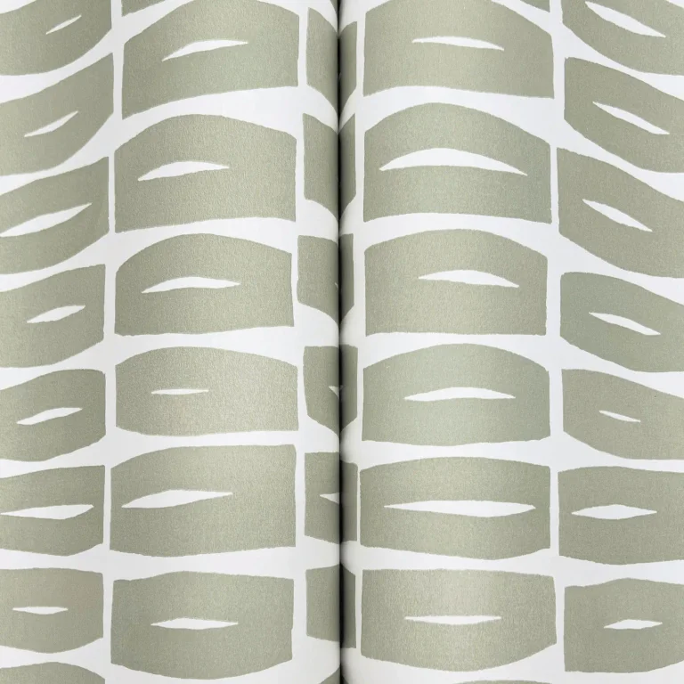 Modernist Motif Wallpaper - Leaf — Ảnh 7