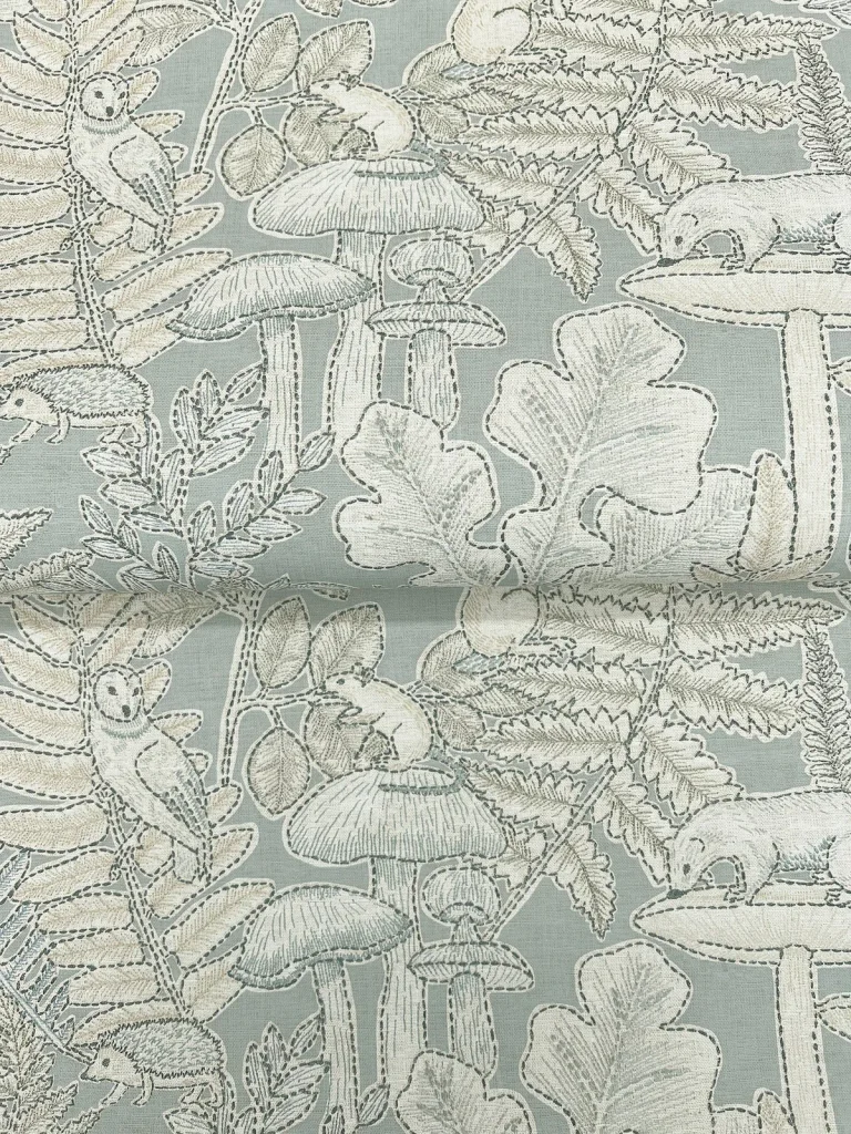 Chesapeake Holt Woodland Wallpaper - Seafoam — Image 4