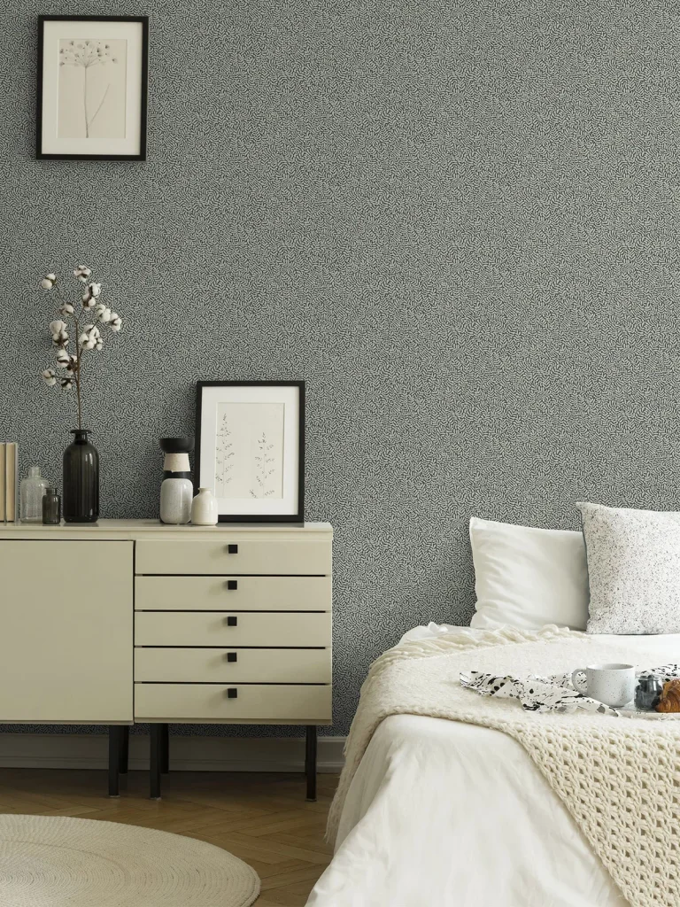 Anna Fern Trail Wallpaper - Dark Blue — Ảnh 2