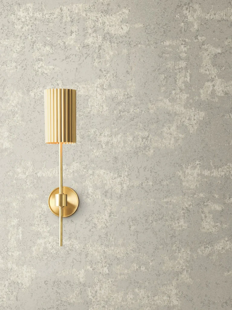 Ronald Redding Crystal Cloud Beaded Wallpaper - Taupe — Image 5
