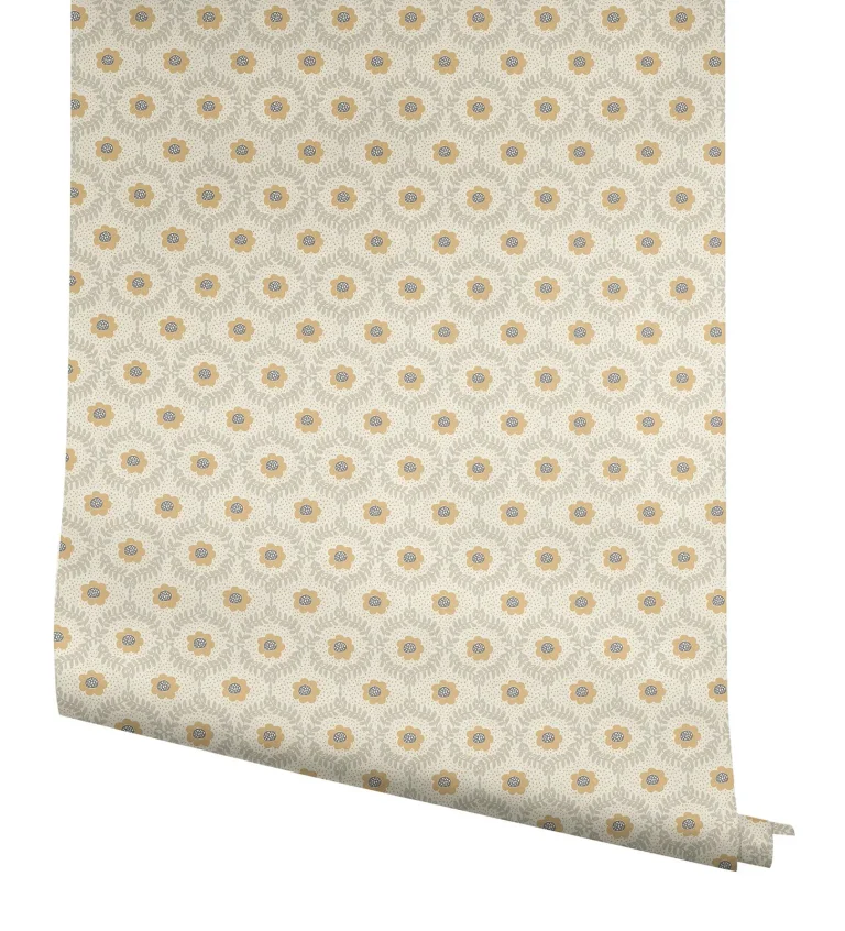 Rifle Paper Co. Emma Wallpaper - Linen — Ảnh 4