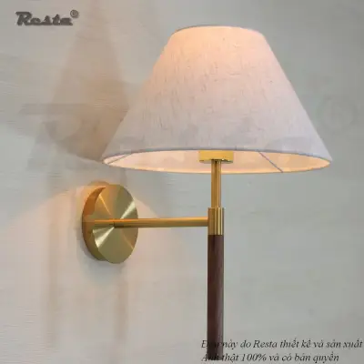 Đèn treo tường Resta 38 - Màu muối tiêu