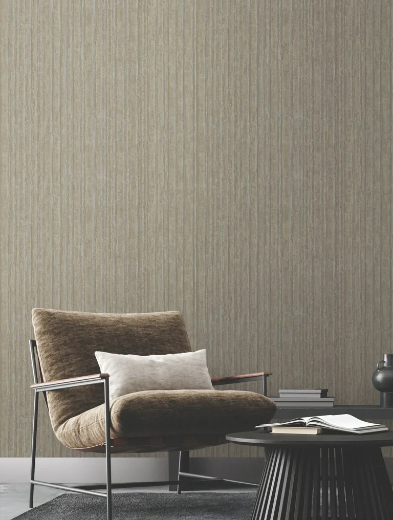 Ronald Redding Vintage Tin Wallpaper - Satin Brass — Ảnh 5