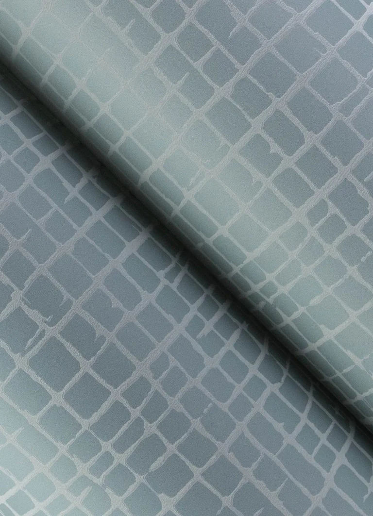Albin Gridline Wallpaper - Sky Blue — Ảnh 5