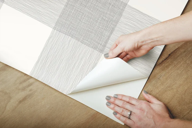 Magnolia Home Common Thread Peel And Stick Wallpaper - Black On White — Ảnh 5
