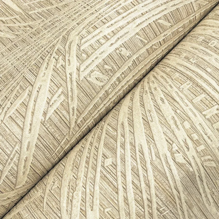 Della Palm Wallpaper - Wheat — Image 3