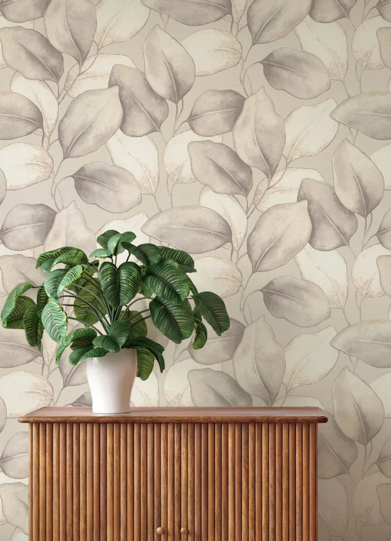 Evanthe Vine Wallpaper - Grey — Ảnh 5