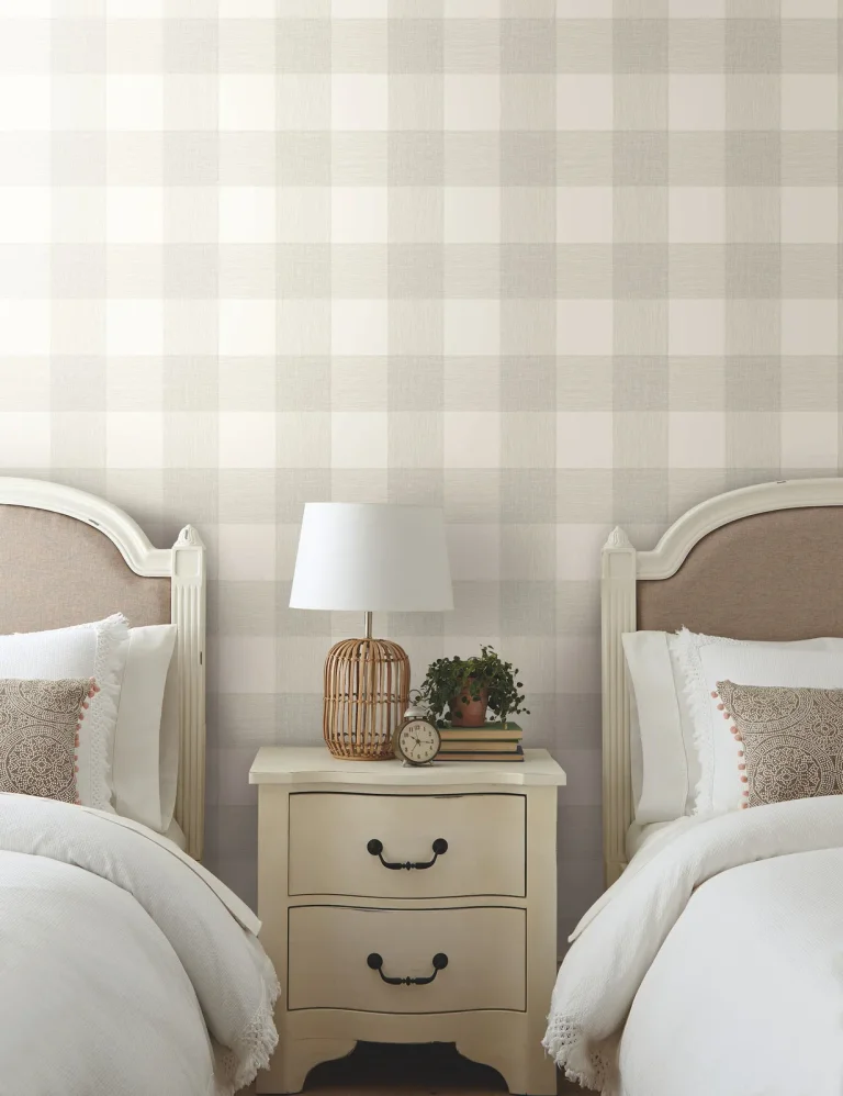 Magnolia Home Common Thread Wallpaper - Fog Green — Ảnh 2