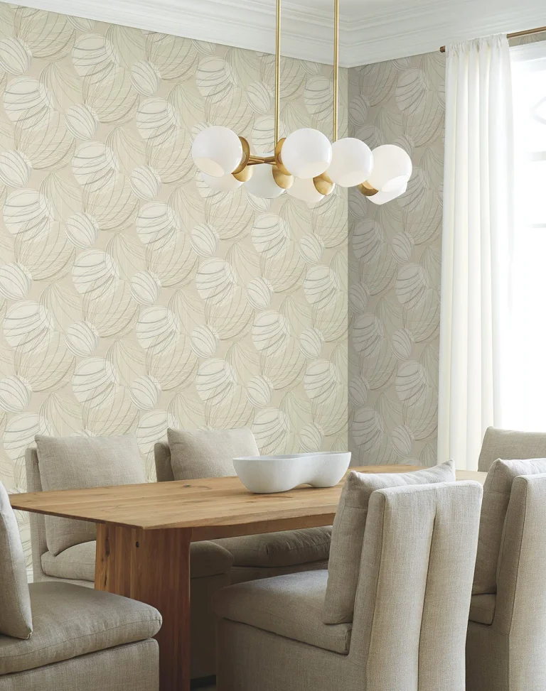 Candice Olson Floating Lanterns Wallpaper - Taupe — Ảnh 3