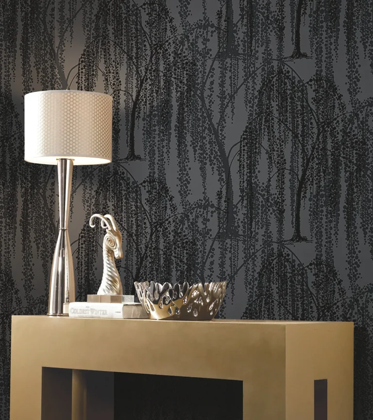 Candice Olson Willow Glow Wallpaper - Gunmetal — Ảnh 4