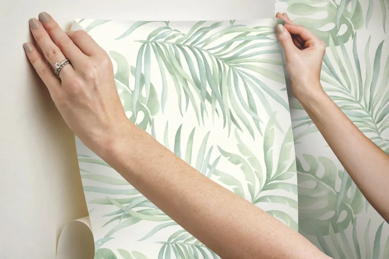 Candice Olson Paradise Palm Peel and Stick Wallpaper - Aloe — Ảnh 7