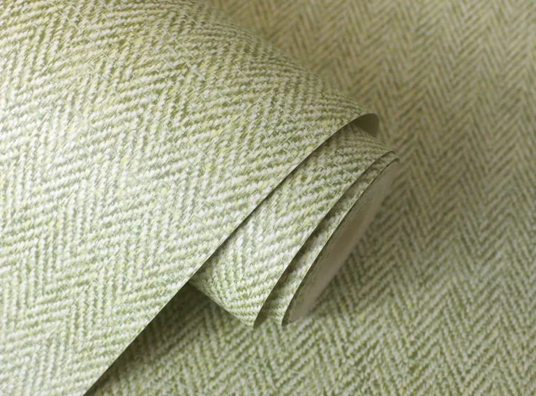 Theo Chevron Wallpaper - Light Green — Ảnh 2
