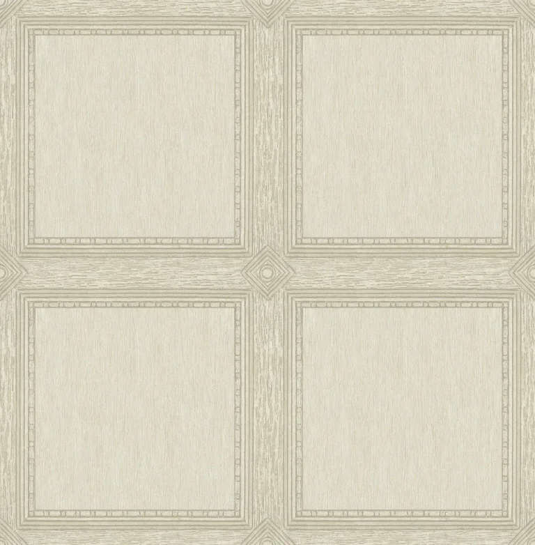 Chris Loves Julia Moorland Wood Panel Wallpaper - Ivory — Ảnh 3