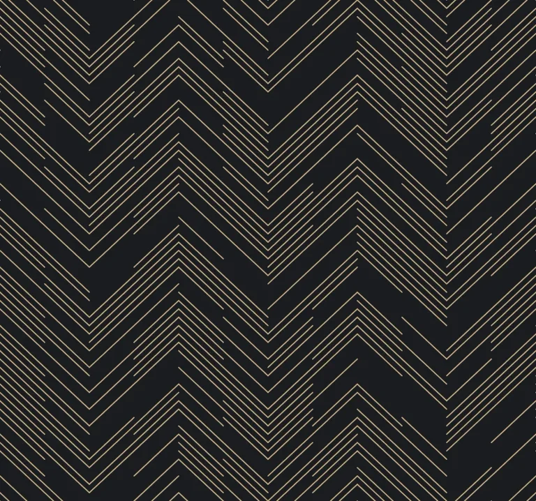 Polished Chevron Wallpaper - Black/Gold — Ảnh 4