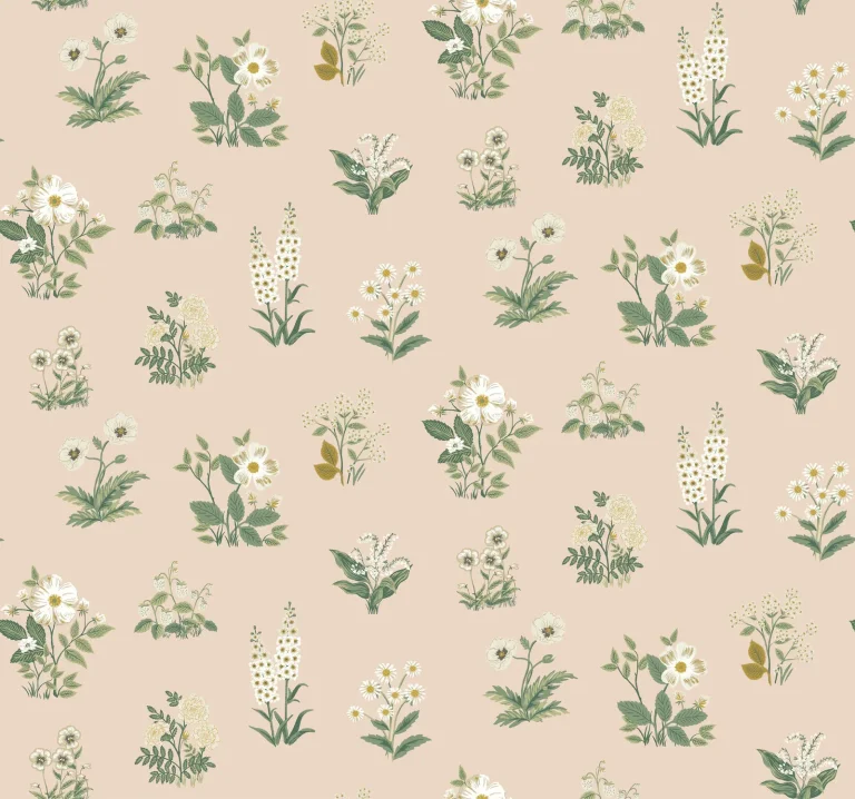 Rifle Paper Co. Botanical Wallpaper - Blush — Ảnh 3