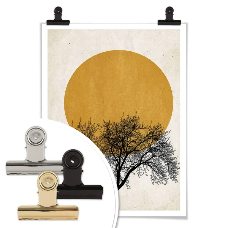 Kubistika - "Winter Morning" Poster - 100 x 80cm — Ảnh 3