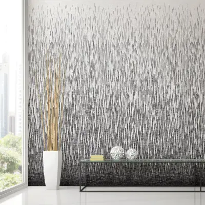 Amaya Wall Mural - Black